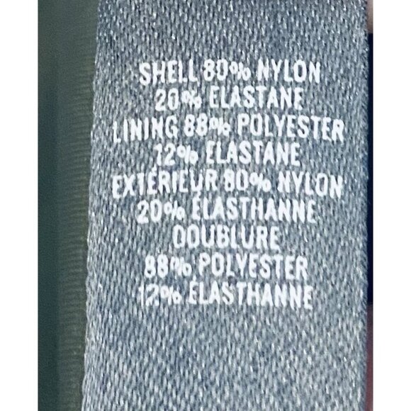 Aerie One Piece Long Womens Small Green Super Scoop Swim Checky Boho Beachy - Picture 7 of 8